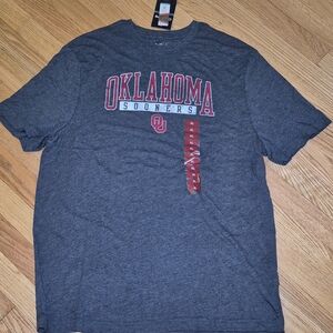 NEW Oklahoma Sooners Men's Size XL Gray T-Shirt By Captivating Apparel